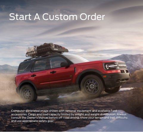 Start a custom order | FordDirect3 in Madison VA